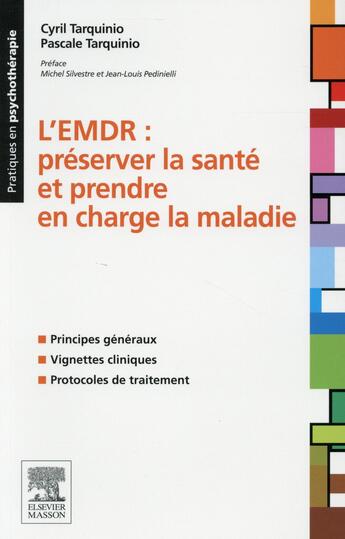 Couverture du livre « L'emdr » de Cyril Tarquinio et Pascale Tarquinio aux éditions Elsevier-masson