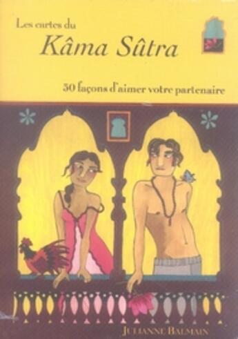 Couverture du livre « Les cartes du kama sutra » de Balmain/Krauss aux éditions Courrier Du Livre