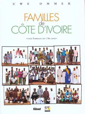 Couverture du livre « Familles De Cote D'Ivoire » de U Commer aux éditions Glenat