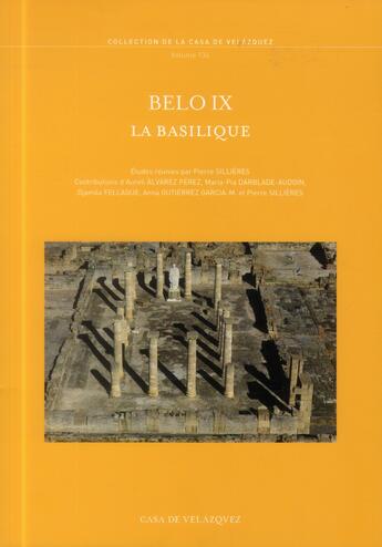 Couverture du livre « Belo ix » de Sillieres P aux éditions Casa De Velazquez