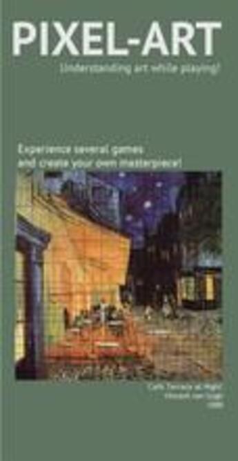 Couverture du livre « Pixel-art game - cafe terrace at night /anglais » de Catalano Vanessa aux éditions Bis Publishers