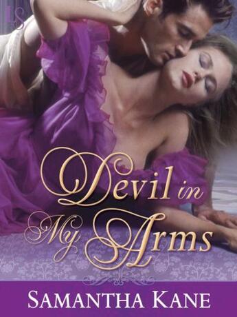 Couverture du livre « Devil in My Arms » de Samantha Kane aux éditions Epagine