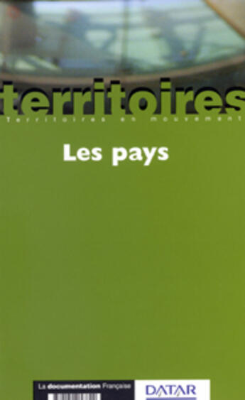 Couverture du livre « Les pays » de  aux éditions Documentation Francaise