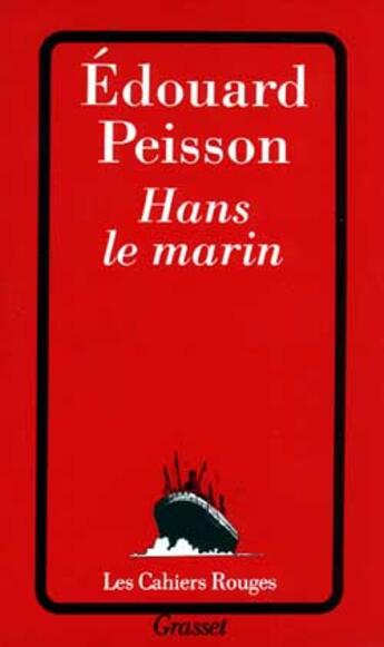 Couverture du livre « Hans le marin » de Edouard Peisson aux éditions Grasset