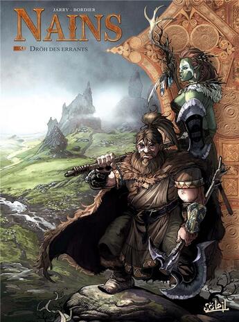 Couverture du livre « Nains Tome 9 : Dröh des Errants » de Digikore Studios et Jean-Paul Bordier et Nicolas Jarry aux éditions Soleil