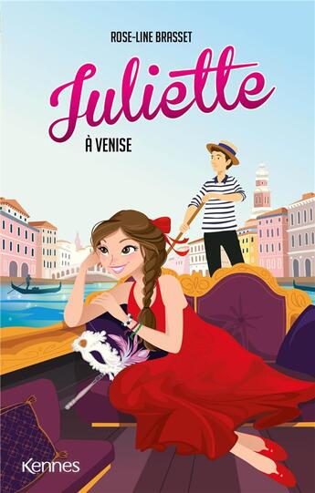 Couverture du livre « Juliette Tome 21 : Juliette à Venise » de Rose-Line Brasset aux éditions Les 3 As