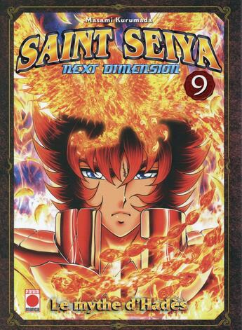 Couverture du livre « Saint Seiya - next dimension ; le mythe d'Hadès t.9 » de Masami Kurumada aux éditions Panini