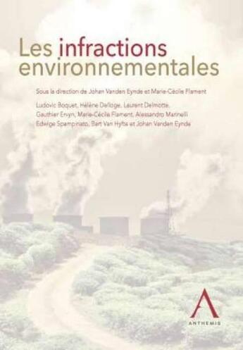 Couverture du livre « Les infractions environnementales » de  aux éditions Anthemis