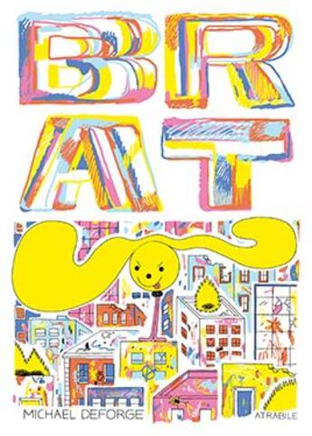 Couverture du livre « Brat » de Michael Deforge aux éditions Atrabile