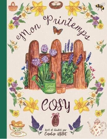 Couverture du livre « Mon printemps cosy » de Caroline Millet aux éditions From Woodland