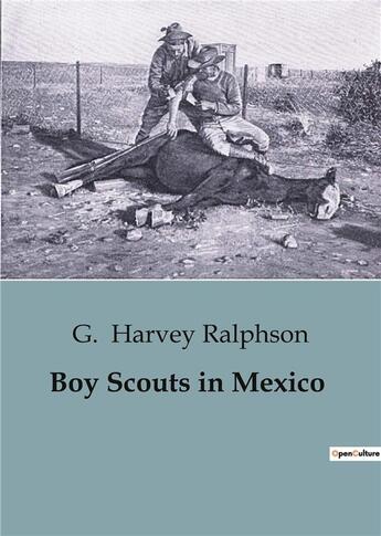 Couverture du livre « Boy Scouts in Mexico » de G. Harvey Ralphson aux éditions Culturea