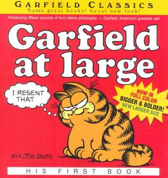 Couverture du livre « GARFIELD AT LARGE » de Jim Davis aux éditions Ballantine Books Inc.