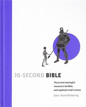 Couverture du livre « 30 second bible » de Re Manning Dr Russel aux éditions Ivy Press