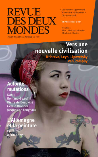 Couverture du livre « Revue Des Deux Mondes ; Vers Une Nouvelle Civilisation » de Revue Des Deux Mondes aux éditions Revue Des Deux Mondes