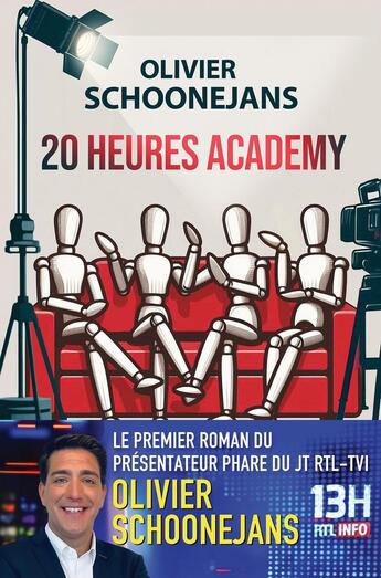 Couverture du livre « 20 Heures Academy » de Olivier Schoonejans aux éditions M+ Editions