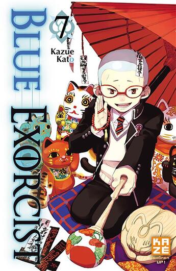 Couverture du livre « Blue exorcist t.7 » de Kazue Kato aux éditions Crunchyroll