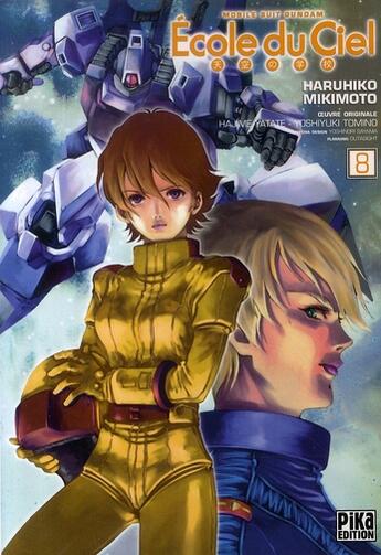 Couverture du livre « Mobile suit Gundam - École du Ciel Tome 8 » de Haruhiko Mikimoto aux éditions Pika