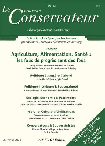 Couverture du livre « LE NOUVEAU CONSERVATEUR N°12 » de Paul-Marie Couteaux aux éditions Le Nouveau Conservateur