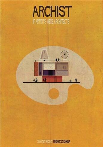 Couverture du livre « Archist 30 posters by federico babina » de Babina Federico aux éditions Luster