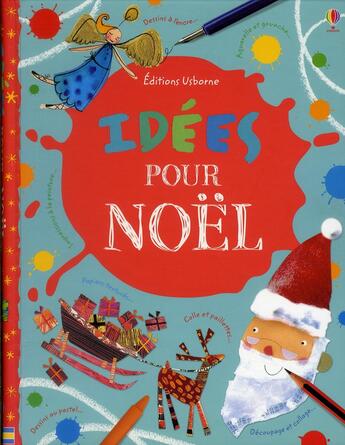 Couverture du livre « Idees pour noel » de Watt/Allman/Miller aux éditions Usborne