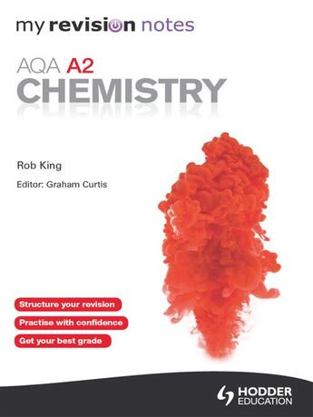 Couverture du livre « My Revision Notes: AQA AS Chemistry ePub » de Rob King aux éditions Hodder Education Digital