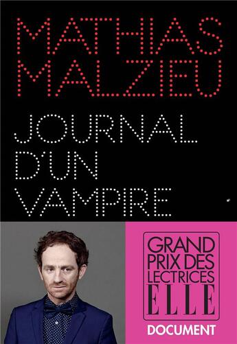 Couverture du livre « Journal d'un vampire en pyjama » de Mathias Malzieu aux éditions Albin Michel