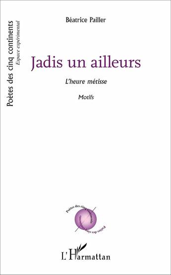 Couverture du livre « Jadis un ailleurs l'heure metisse motifs » de Beatrice Pailler aux éditions L'harmattan