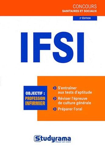 Couverture du livre « IFSI Catégorie B ; nouvelle réforme (2e édition) » de Muriel Moutarlier aux éditions Studyrama