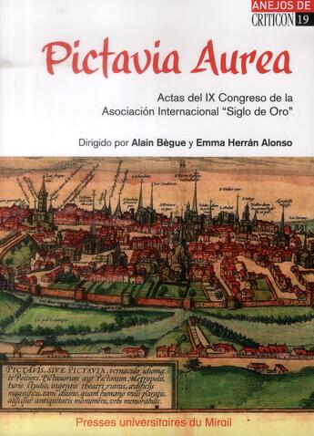 Couverture du livre « Pictavia aurea » de Begue/Herran Al aux éditions Pu Du Midi