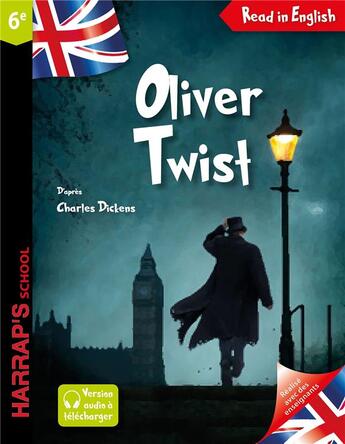 Couverture du livre « Oliver twist ; 6e » de Charles Dickens aux éditions Harrap's