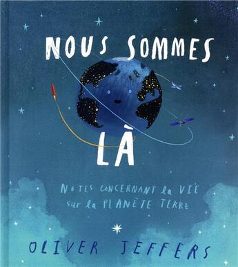 Couverture du livre « Nous sommes là » de Oliver Jeffers aux éditions Kaleidoscope