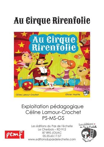 Couverture du livre « Fichier Multi Niveau Cirque Rirenfolie » de B Carboneill aux éditions Pemf