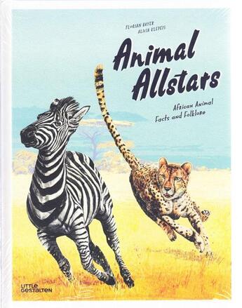 Couverture du livre « Animal allstars ; african animal facts and folklore » de Jeff Trollip aux éditions Dgv