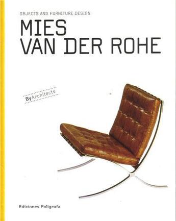 Couverture du livre « Mies van der rohe » de Ouvrage Collectif aux éditions Poligrafa