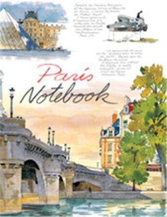 Couverture du livre « Paris Notebook /Anglais » de Fabrice Moireau aux éditions Thames & Hudson