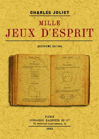 Couverture du livre « Mille jeux d'esprit » de Charles Joliet aux éditions Maxtor