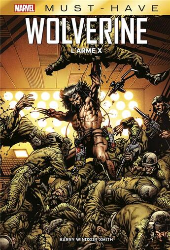 Couverture du livre « Wolverine : l'arme X » de Barry Windsor-Smith aux éditions Panini