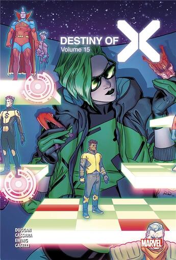 Couverture du livre « Destiny of X Tome 15 » de Gerry Duggan et Benjamin Percy et Al Ewing et Collectif aux éditions Panini