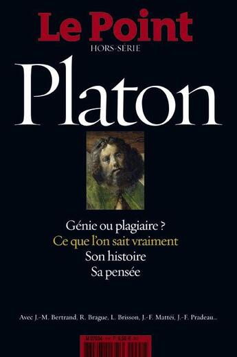 Couverture du livre « Le point les maitres penseurs n 2 - platon » de  aux éditions Le Point