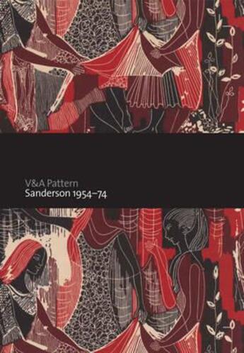 Couverture du livre « V and A patterns ; Sanderson » de Mary Schoeser aux éditions Victoria And Albert Museum