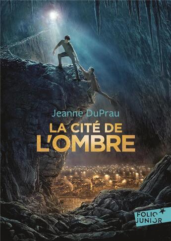 Couverture du livre « La cité de l'ombre » de Jeanne Duprau aux éditions Gallimard-jeunesse