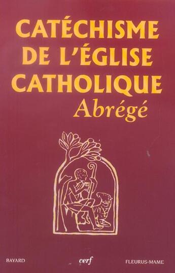 Couverture du livre « Catéchisme de l'église catholique » de Benoit Xvi aux éditions Cerf