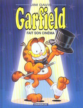 Couverture du livre « Garfield Tome 39 : Garfield fait son cinéma » de Jim Davis aux éditions Dargaud