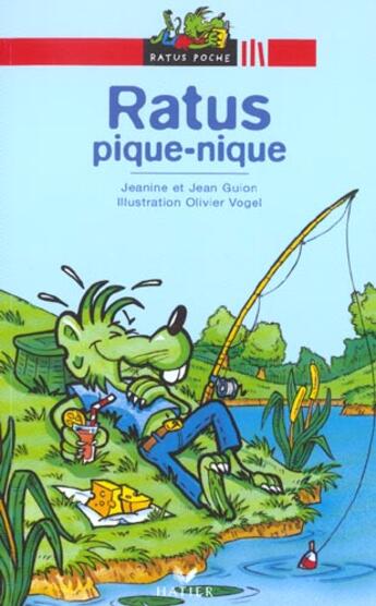 Couverture du livre « Ratus pique-nique » de Guion Jeanine Et Jea aux éditions Hatier