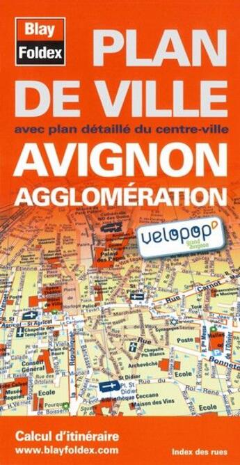 Couverture du livre « Avignon ; agglomération » de  aux éditions Blay Foldex