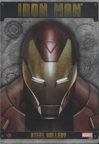 Couverture du livre « Iron Man ; portfolio collector » de  aux éditions Carabas