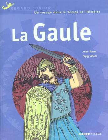 Couverture du livre « Gaule (la) » de Royer/Adam aux éditions Mango