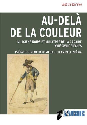 Couverture du livre « Au-delà de la couleur » de Baptiste Bonnefoy aux éditions Pu De Rennes