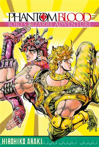 Couverture du livre « Jojo's bizarre adventure - saison 1 ; phantom blood Tome 3 » de Hirohiko Araki aux éditions Delcourt