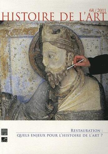 Couverture du livre « Histoire de l'art 68 restauration : quels enjeux pour l'histoire de l'art ? » de  aux éditions Somogy